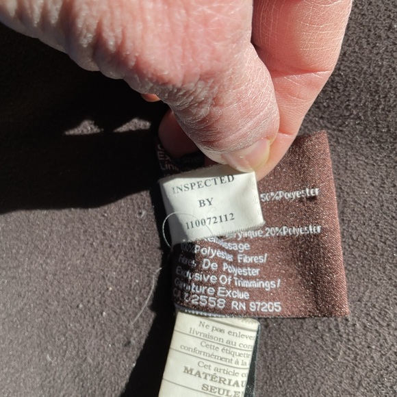 Vintage Danier Men's Brown Leather Thinsulate insulation Jacket Size L - Picture 10 of 13